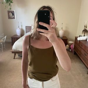 Madewell Apron Tank Top